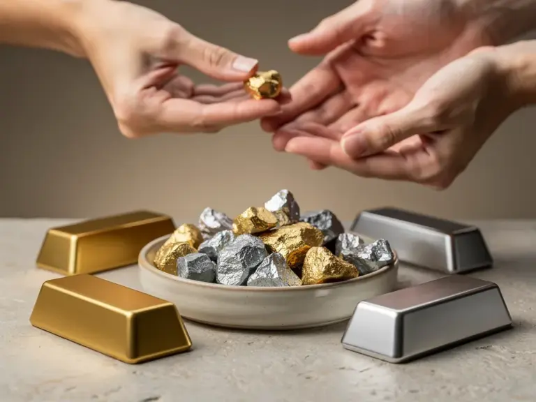 Edelmetalle Geschichte: Gold und Silber als wichtige Zahlungsmittel und Handelssymbole