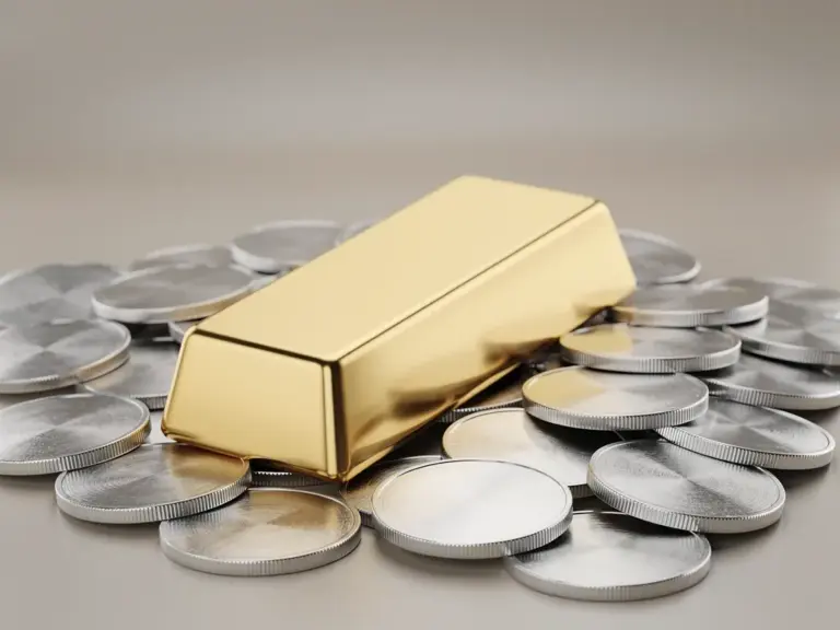 Beitragsbild für den Blog über die sinnvolle Kombination von Gold und Silber als Investition